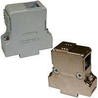 NorComp 982-015-020R121 Strain Relief Backshell 15P TOP/90 DEG ENTRY METALIZED PLASTIC