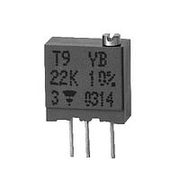 Vishay Sfernice T9XA221KT20 Trimmer Resistors - Multi Turn T9 XA 220U 10% TU e3