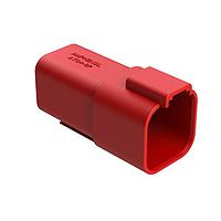 Amphenol SINE Systems AT04-6P-RED Connectors A SERIES-AT-CONNECTORS