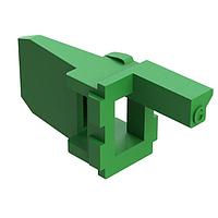 Amphenol SINE Systems AW4P-C Accessories 4 Position Receptacle Wedgelock, Keyed C, Green