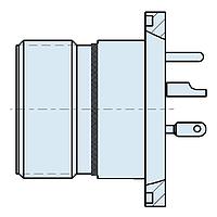 Glenair D38999/27YB2CN Circular MIL Spec Connector 6+ start 8 wks
