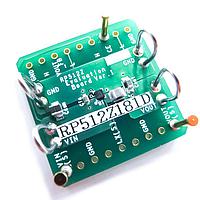 Nisshinbo RP512Z181D-EV Voltage Regulator - Switching Regulator 0.3uA IQ Ultra-low Quiescent Current 300 mA Buck DC/DC Converter Evaluation Board