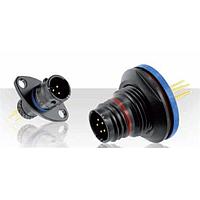 Eaton Souriau-Sunbank 8DA003Z05SA Receptacles 5P Socket Recpt Sz 3 Threaded Sq Flange