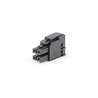 Molex 172258-3104 Receptacle Housing ULTRA-FIT HSG Dual 4Ckt Black