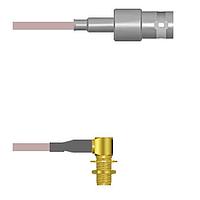 Amphenol Custom Cable Q-0302P0005024i RF Cable Assemblies BNC-SJ/SMA-RJB G316 24I