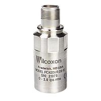 Amphenol Wilcoxon PC420VR-30-IS Vibration Sensors Top exit, 85 C, 4-20 mA ( 5% @ full scale) proportional to Velocity, RMS, 3.0 ips (76.2 mm/sec), MIL-C-5015 connector.