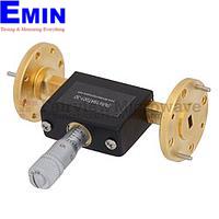 Fairview SMW19AT001-30 WR-19 Waveguide Continuously Variable Attenuator With Dial 0 to 30 dB Operating from 40 GHz to 60 GHz, UG-383/U-Mod Round Cover Flange