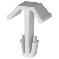 Essentra Components MB-3-156 Snap-In Rivet Mounting Button,Nat,3/32-5/32 in Hold