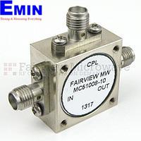 Fairview MC51008-10 SMA Directional Coupler 10 dB Coupled Port From 5 MHz to 1,000 MHz Rated To 1 Watts