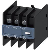 SIEMENS 3RH29114HA21 Control Switches AUX. SWITCH 2NO+1NC S00 & S0 RING LUG