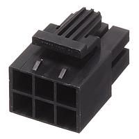 Molex 172708-1006 Receptacle Housing MINI-FIT SIGMA DR REC HSG 2X3CKT