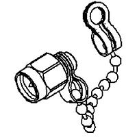 Radiall R404N05120 RF Terminators TERMINATION: SMA M 18 GHZ 1W with chain