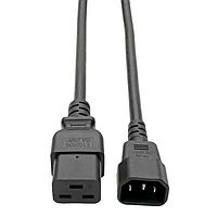 Tripp Lite P047-004 AC Power Cord 14AWG X 3 100-250V 15A C19 TO C14 4'