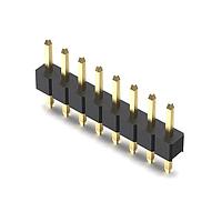 GCT (Global Connector Technology) BG030-06-A-0650-0300-N-G Board to Board & Mezzanine Connectors 6w, 2.54mm Pitch Pin Hdr, SIL, TH, Vert, GF, Box