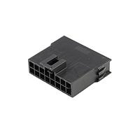 Molex 201444-1116 Plug Housing NANO-FIT PLUG HSG DR 16CKT BLK