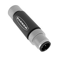 Banner Engineering S15A-F1X325-M143X5-Q In-Line Wiring Adapter S15A Series: In-Line Adapter; Voltage: 12-30 V dc; IP67; Female: F1X325 White/Black; Male: M143X5 White/Black; Male-Female 5-pin M12 QD