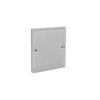 Banner Engineering BRT-84X84A Reflector Retroreflective Target: Square 84 x 84 mm; Reflectivity Factor: 2.0; Max Temp = 50 degree C; Plastic - Screw Hole for Mounting