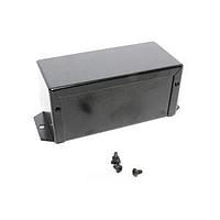 Hammond Manufacturing 1411FBNBK Utility Utility Enclosure - 5.0 x 3.0 x 2.2" - Aluminum Black w/ Flanges