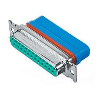 Amphenol Positronic EVD37P0000S/AA Plug D-Sub Male Connector 37P Crimp Stainless Steel, Passivated Shell RoHS