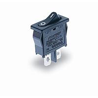 E-Switch R6AWHTGRYEF Rocker Switches 10A 125VAC SPST On-Off White/Gray