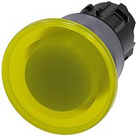 SIEMENS A6X30138575 Mushroom ILLUM. MUSHROOM PUSHBUTTON. 40MM. YELLOW