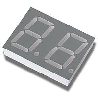 Broadcom HDSP-G01E LED Displays Red 626nm 0.4in Dual Digit 7 Segment