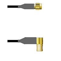 Amphenol Custom Cable Q-3D03U0008072i RF Cable Assemblies SMA-SP/SMB-RP RG58 72I