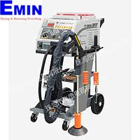 Corrugated iron welding machine