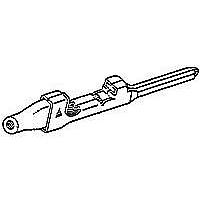 AMP Connectors - TE Connectivity 173682-1 (CUT STRIP) Terminals 040 HD TAB CONTACT Cut Strip of 100