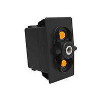 Carling Technologies VLD2UNNB-00000-000 Contura Sealed Rocker Switch VLD2UNNB-00000-000