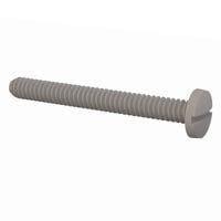 Essentra Components 010632B125 Machine Screw Binder Slotted Screw, #6-32 Thread, 1 1/4 in Lg