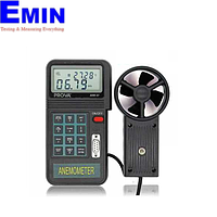 TES AVM-07 Flow Anemometer (0 - 45.00 m/s, 0 -8800 ft/min)