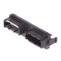 Amphenol SINE Systems ATM13-12PA-12PB-BM03 12-Way Header (2) 12 Pos SZ 20 A&B Key Tin