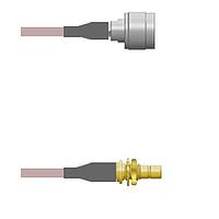 Amphenol Custom Cable Q-2M03O000R012i RF Cable Assemblies N-SP/SMB-SJB G316D 12I