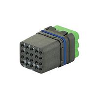 Eaton Souriau-Sunbank 8MQ2M2022BDES Modular Connectors - Push Pull MQuick module, sealed, without contact, delivered with cap