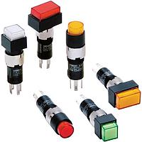 Omron Automation and Safety A3DT-7111 SPST Round Momentary Solder Terminal