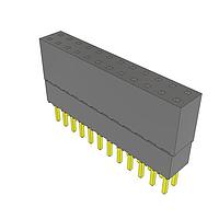 Samtec ESQ-112-23-G-D Sockets Elevated Socket Strip