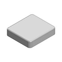 Masach Tech MS182-10S-NS EMI/RFI Shield, One-Piece 18.2 x 16.6 x 3.8mm One-piece Drawn-Seamless RF Shield/EMI Shield (Nickel-Silver)