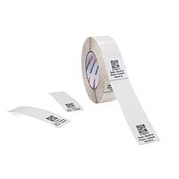 HellermannTyton 596-01903 Labels Hydraulic Label, Self-laminating, Thermal Transfer, 1.2" x 9", White, Polyester, 400/Roll