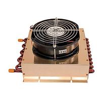 Advanced Thermal Solutions ATS-HE22-C2-R0 Liquid-to-Air Heat Exchanger with 12VDC Fan, Tube to Fin, Liquid-to-Air, 241x228x63mm (LxWxH)