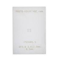 Chip Quik IPC0085-S Sockets & Adapters DFN-8 Stainless Steel Stencil