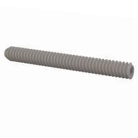Essentra Components 010440T100 Set Screw Set Screw, Socket Head, #4-40 Thread, 1 Lg