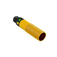 Banner Engineering S18SP6LQ Photoelectric Sensors EZ-BEAM S18 Series: Retro; Range: 2 m; Input: 10-30 V dc; Output: Complementary PNP; 4-pin M12 Integral QD
