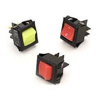 Carling Technologies LRGSCK511-RS-B-A/012V Rocker Switches SPST OFF-ON