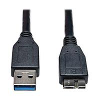 Tripp Lite U326-003-BK USB Cables / IEEE 1394 Cables 3FTUSB3 A/MICRO-B CBL