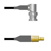 Amphenol Custom Cable Q-0E03P0008010i RF Cable Assemblies BNC-RP/SMB-SJ RG58 10I