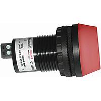 Mallory Sonalert ZT028LDCTR30 Industrial ALARM+LED 28 Vdc; Loud;Red;Cont.;30sec
