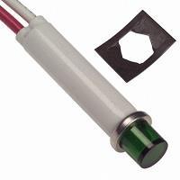 VCC 2191L5-6V LED Panel Mount Indicators GREEN DIFFUSED 5/16" MOUNTING HOLE