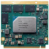 congatec conga-QA7/i-x6212RE-4G eMMC32 Computer-On-Modules - COM Qseven module with Intel Atom x6212RE dual core processor with 1.2GHz core frequency, 1.5MB cache, 4GB 3200MT/s LPDDR4x onboard memory and 32GB eMMC 5.1 onboard flash. Industrial grade temperature range from -40 C to 85 C.