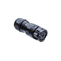 Amphenol LTW DD-14BMMA-QL8AP0 Standard Circular Connector X-Lok, Large Size, Plastic, 5A, 14 pins, Male Connector, Male Contact, Straight, Push Lock, Crimp, Field Installable, F8.0 - F14.0mm, IP68